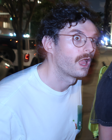 Photograph of YenDoor member Peter looking aghast